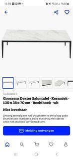 Keramiek salontafel zwaar, Caravans en Kamperen, Ophalen of Verzenden