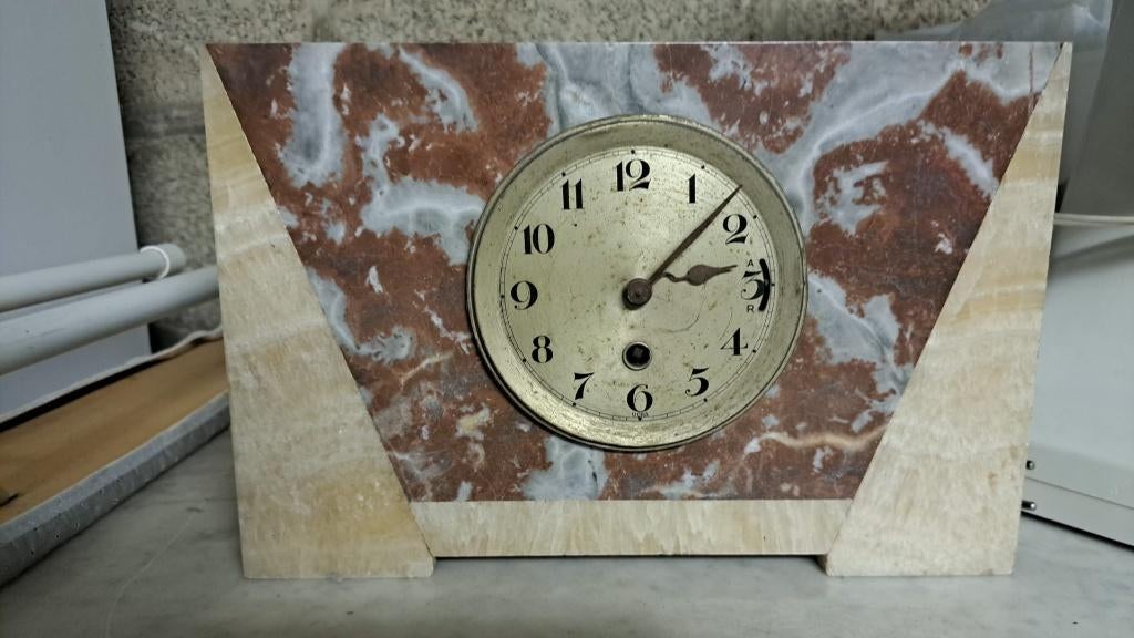 Marmeren klok, Antiek en Kunst, Ophalen