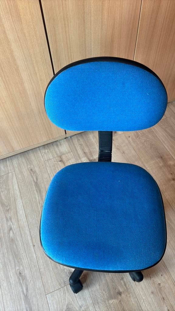 Chaise de bureau enfant, Enlèvement, Utilisé, Bleu, Chaise de bureau