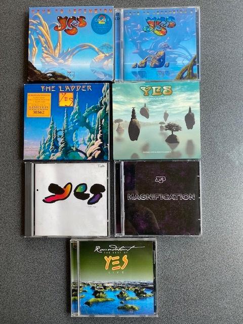 Cd Yes - set van 7 cd's, Cd's en Dvd's, Cd's | Rock, Gebruikt, Progressive, Ophalen of Verzenden