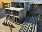 150m2 stelling in zeer goede staat!!, Doe-het-zelf en Bouw, Steigers, Ophalen, Zo goed als nieuw, Gevelsteiger, 5 meter of hoger