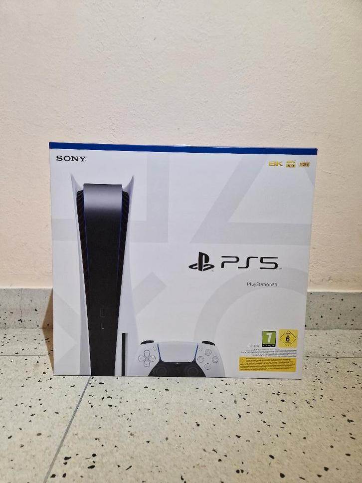 Neuf - PS5 Edition Standard (Fat Chassis C) - Garantie 2 ans, Games en Spelcomputers, Spelcomputers | Sony PlayStation 5, Nieuw
