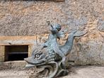 bronzen fontein bronzen beeldfontein, Ophalen, Overige materialen, Fontein
