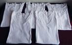Set (5x) van Katoenen Damessinglets: Maat: L, Kleding | Dames, Ophalen, Wit