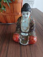 Japans Satsuma porseleinen Boeddha , gemerkt, Antiek en Kunst, Ophalen of Verzenden