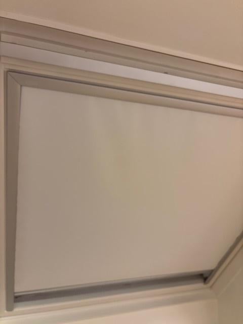 Velux verduisteringsgordijn, Huis en Inrichting, Stoffering | Gordijnen en Lamellen, Ophalen, Gebruikt, Wit, Minder dan 100 cm