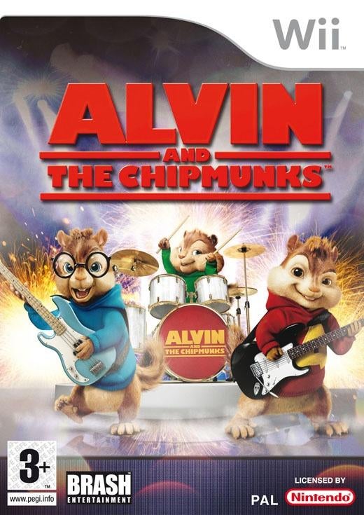 Alvin And The Chipmunks, Games en Spelcomputers, Games | Nintendo Wii, Muziek, Gebruikt, 1 speler, Ophalen of Verzenden