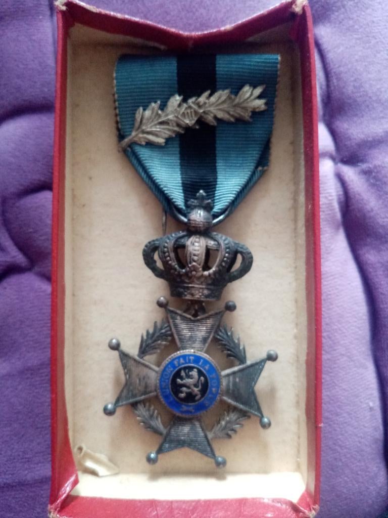 Belgique - Médaille de l'Ordre, Enlèvement ou Envoi, Argent