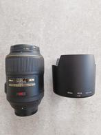 Nikkor macrolens 105mm 2,8G ED VR, Ophalen, Macrolens