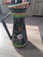 Pichet fleuri  en céramique emaillee BEQUET, Antiquités & Art, Antiquités | Céramique & Poterie, Enlèvement ou Envoi