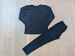 ski enfant - sous-vêtements thermiques noir - taille 140-146, Enlèvement, Comme neuf, Ski, Vêtements
