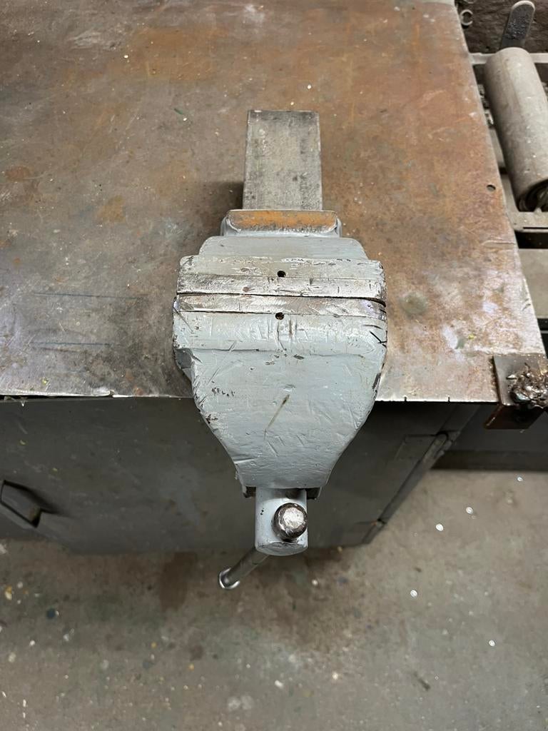 Bankschroef, Ophalen, Gebruikt, Bankschroef