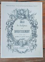 Litho Alechinsky Ting Reinhoud Galerie de France 1963, Envoi