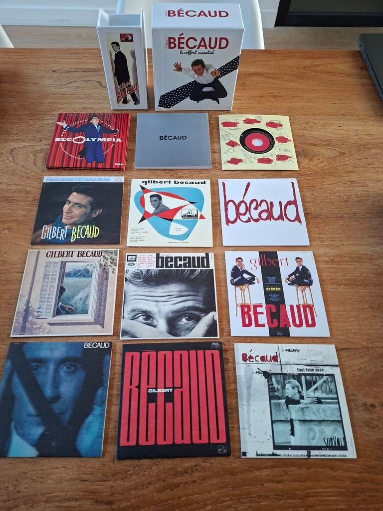 12-Cd-box: Gilbert Becaud., Boxset, Ophalen of Verzenden, Zo goed als nieuw, Overige genres