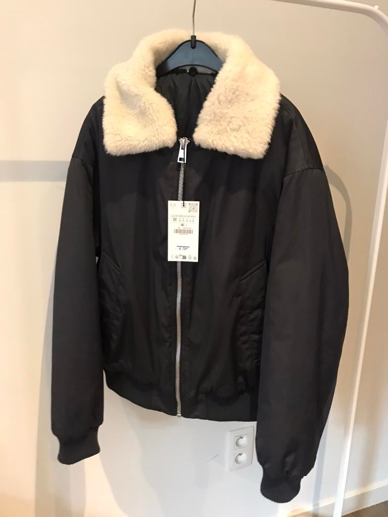 SPLİNTERNİEUWE HEREN JAS MAAT MEDİUM, Kleding | Heren, Jassen | Winter, Ophalen of Verzenden, Nieuw, Maat 48/50 (M), Blauw