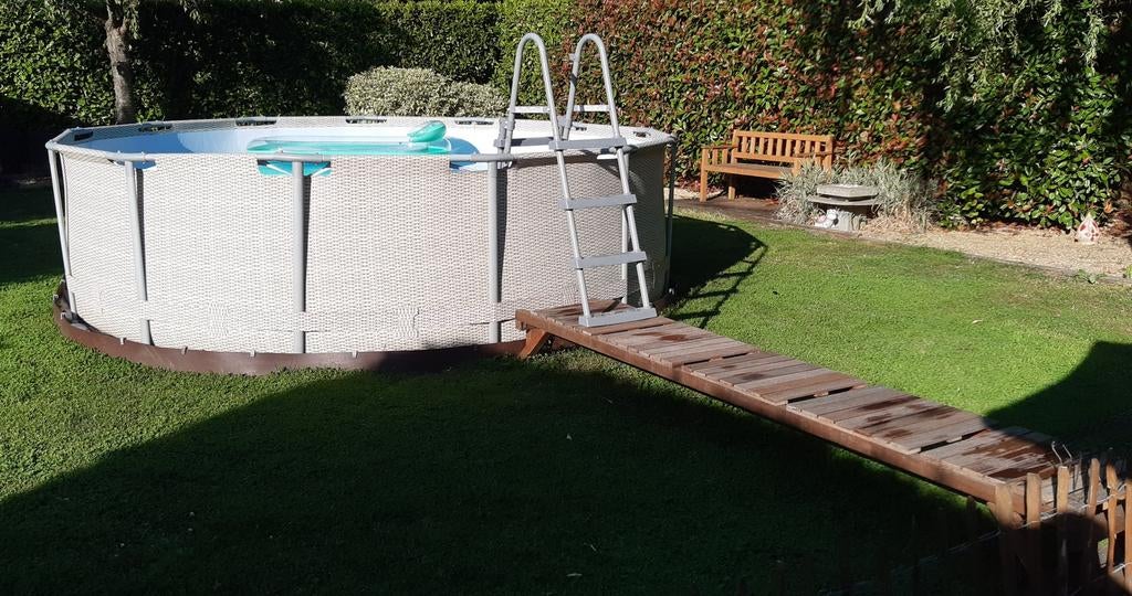 Piscine chauffée complète, Enlèvement, Comme neuf