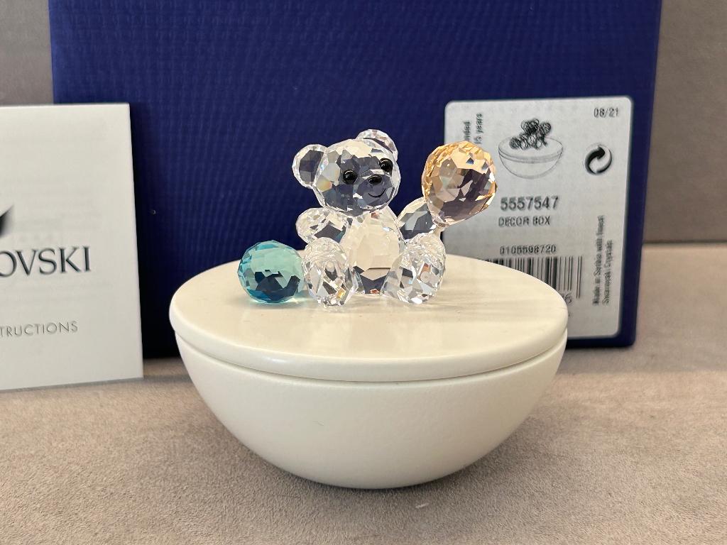 Swarovski Mijn Kleine Kris Beer, Decoratief Doosje, Verzamelen, Ophalen of Verzenden, Nieuw, Figuurtje