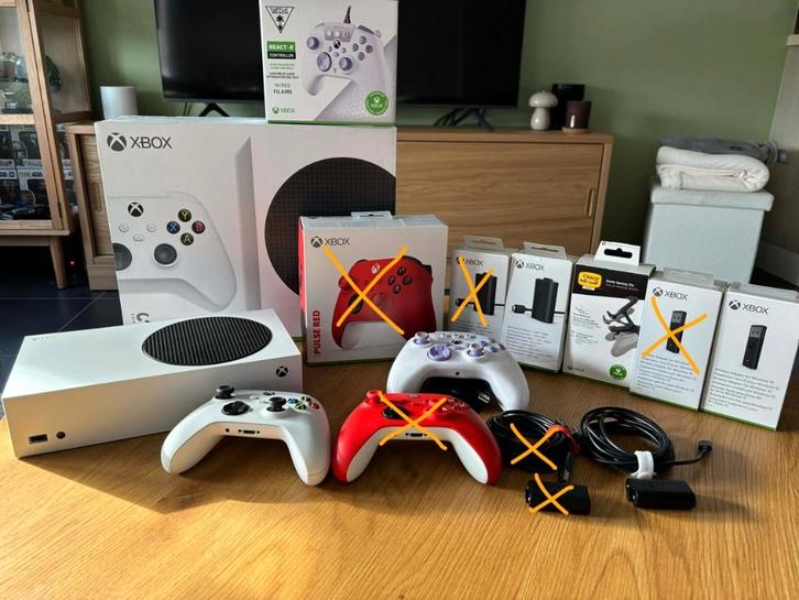 Xbox Series S 512GB bundle, Games en Spelcomputers, Spelcomputers | Xbox Series X en S, Zo goed als nieuw, Xbox Series S, Ophalen
