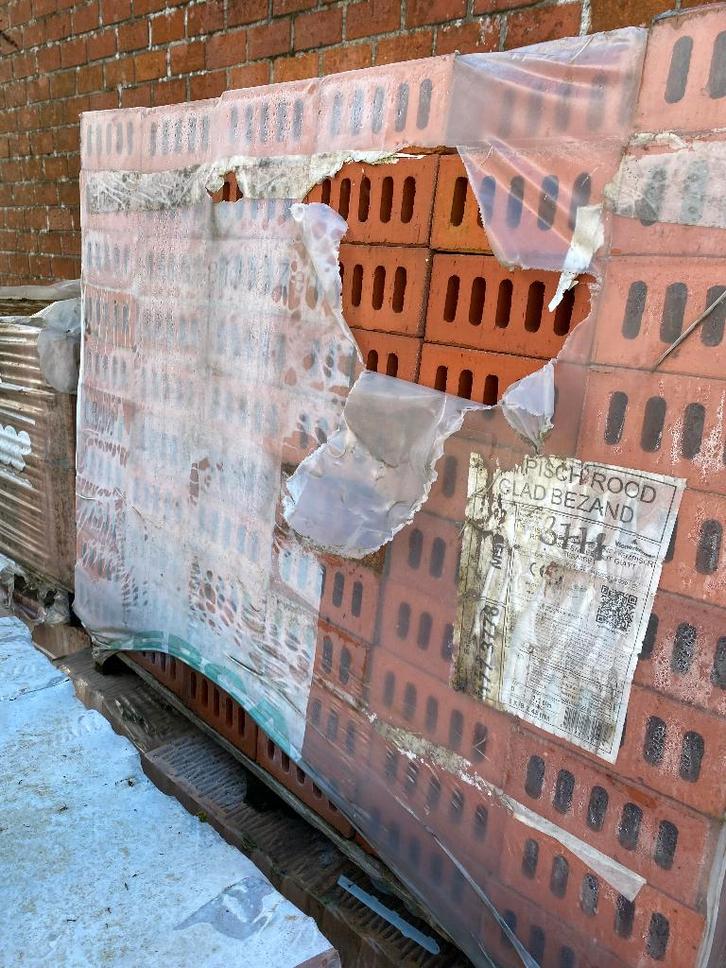 gevelstenen Kempisch Rood Glad, Doe-het-zelf en Bouw, Metselstenen, Nieuw, Bakstenen, Ophalen