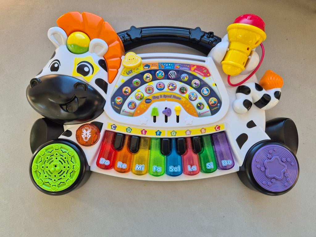 Vtech piano, Ophalen