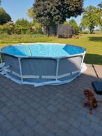 Intex zwembad, Tuin en Terras, Ophalen, Gebruikt, Rond, Opzetzwembad