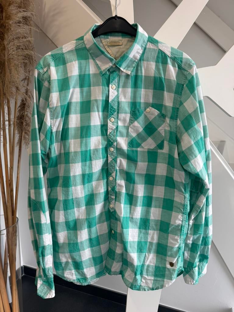 Herenhemd van Scotch & Soda, Kleding | Heren, Overhemden, Ophalen of Verzenden, Zo goed als nieuw