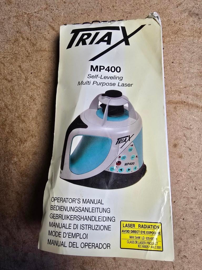 Sokkia MP 400 rotatielaser, Enlèvement, Utilisé