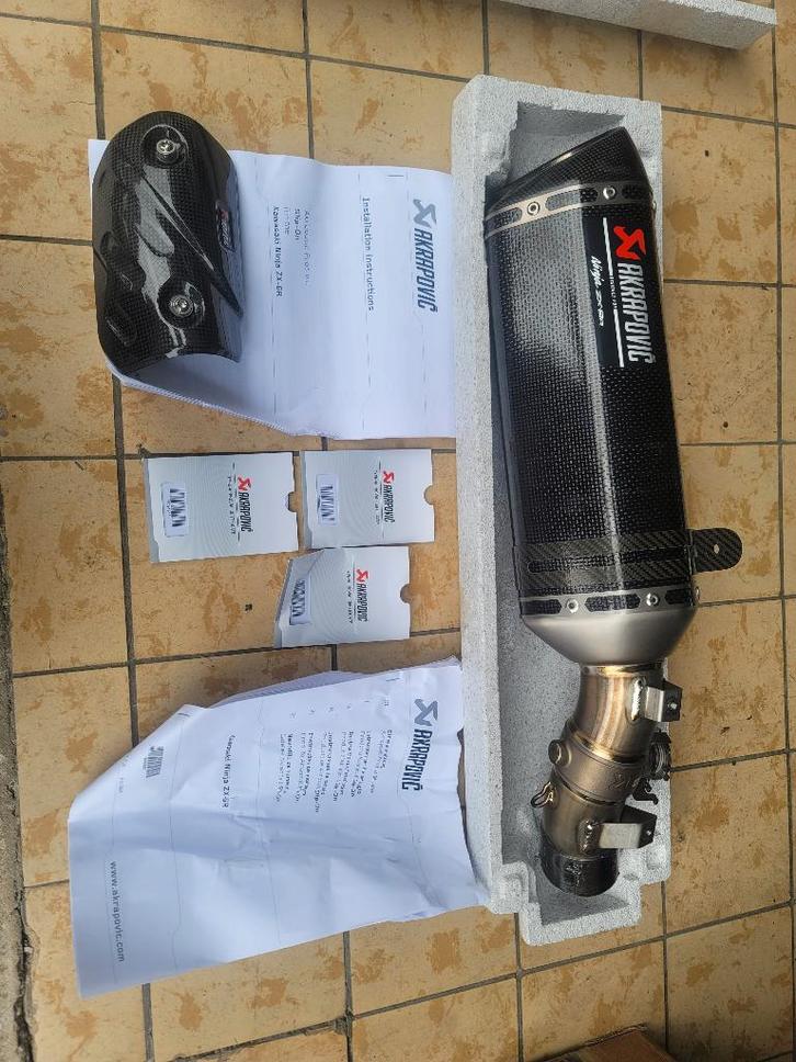 Akrapovic Carbon NIEUW, Motoren, Onderdelen | Kawasaki, Nieuw, Ophalen
