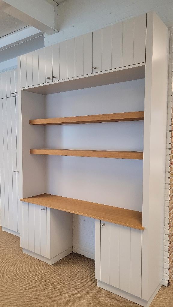 Maatwerk bureaukast, Ophalen of Verzenden, Zo goed als nieuw, 60 cm, Bureau-kast combinatie