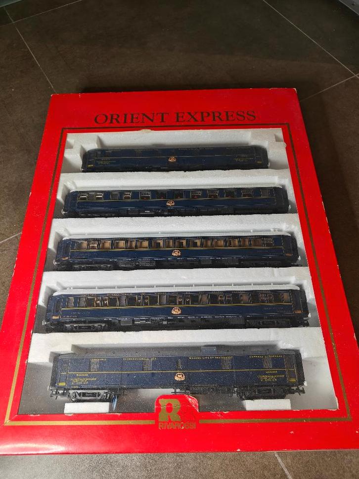 Rivarossi 3658 Orient-Express, Hobby & Loisirs créatifs, Trains miniatures | HO, Comme neuf, Wagon, Autres marques, Enlèvement ou Envoi