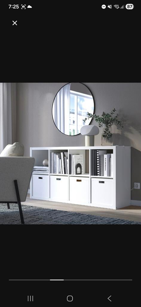 Kallax + pieds, Maison & Meubles, Enlèvement