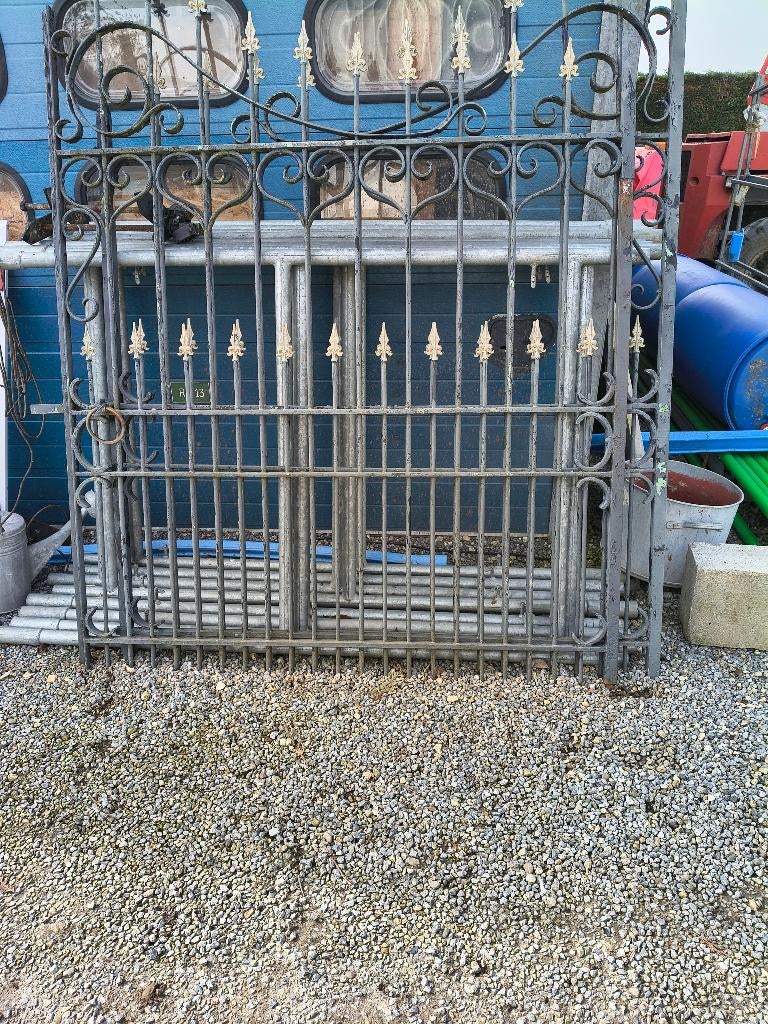 Smeedijzeren poort, Ophalen, Gebruikt, IJzer, Overige typen