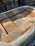 Lot antieke terracotta tegels Voor info BELLEN 0474220705, Ophalen