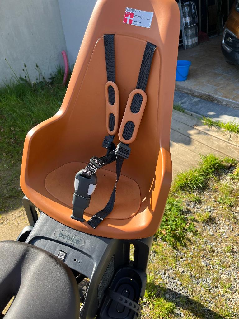 Siège de vélo Bobike ONE Maxi, Vélos & Vélomoteurs, Repose-pieds, Comme neuf, Enlèvement, Bobike