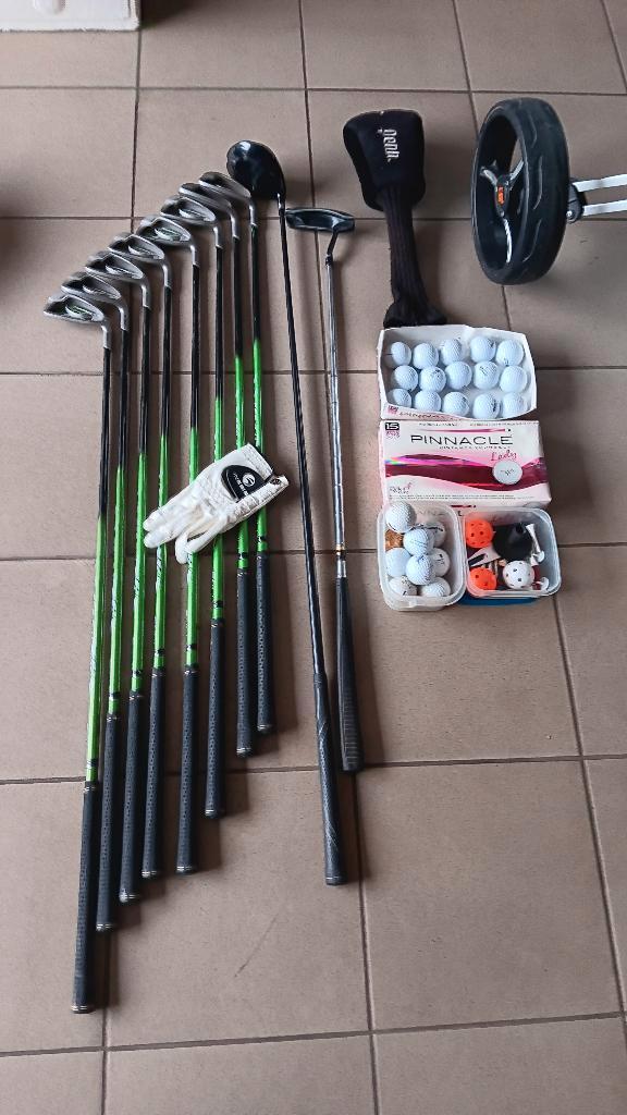 ensemble complet de bâtons de ping gold, Sports & Fitness, Golf, Comme neuf, Set, Ping, Enlèvement
