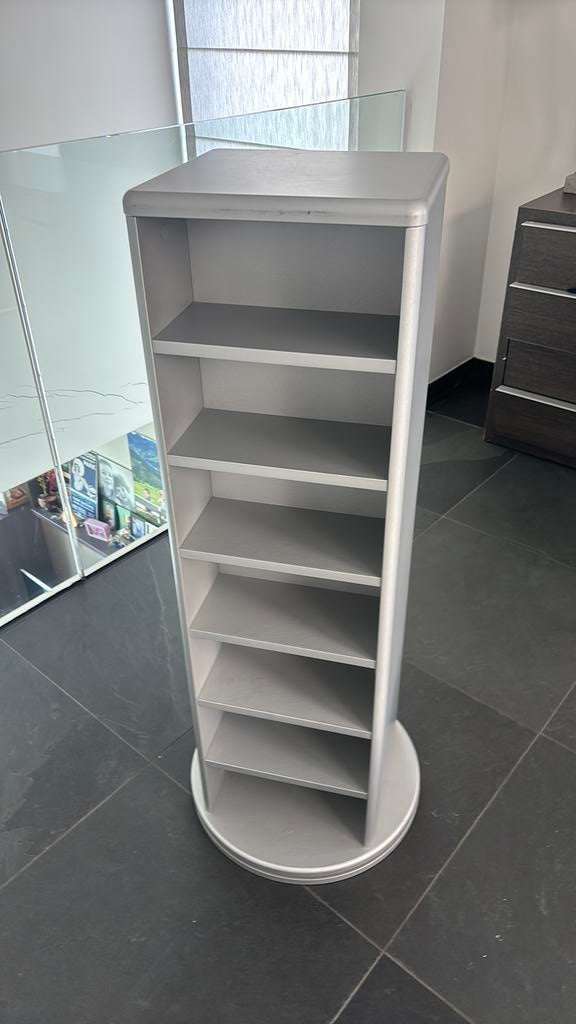 Draaibare kast Malibu voor CD’s, DVD’s of boeken, Huis en Inrichting, Ophalen, Gebruikt