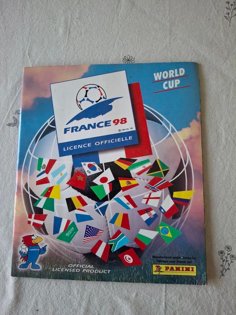 Panini stickeralbum world cup france 1998, Ophalen of Verzenden