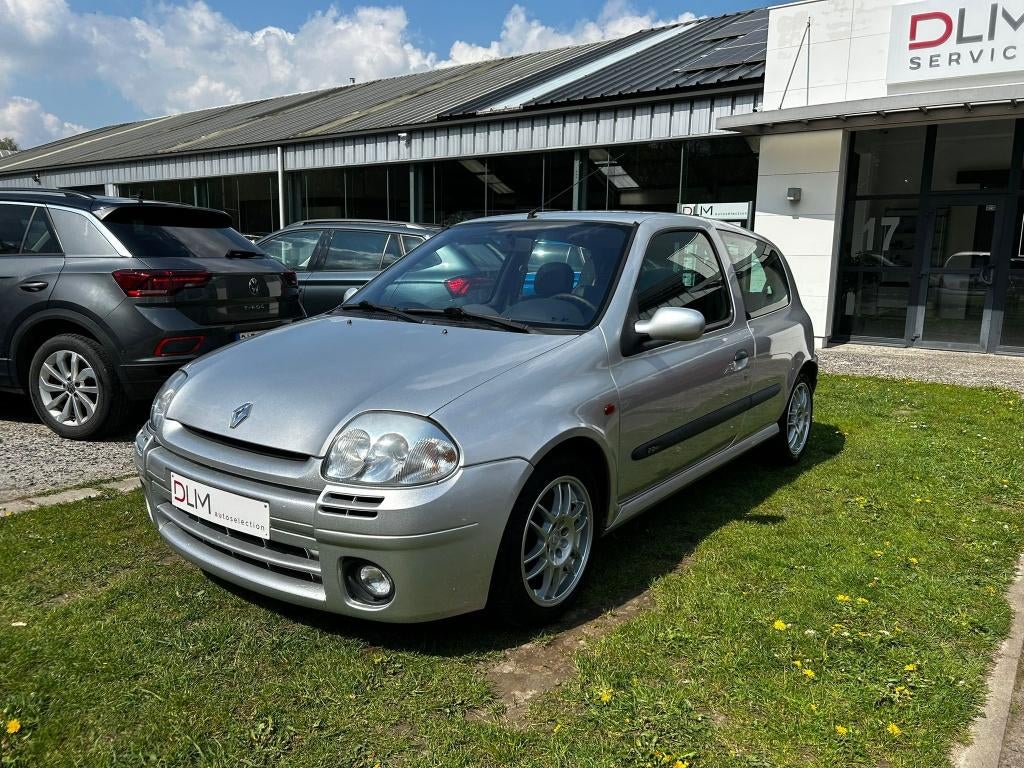 Renault Clio Sport 2.0 16V, Autos, Renault, Particulier, Clio, Vitres électriques, Essence, 3 portes, Boîte manuelle, Argent ou Gris