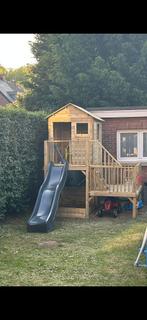 Speelhuisje, Kinderen en Baby's, Speelgoed | Buiten | Speelhuisjes, Ophalen, Gebruikt, Hout