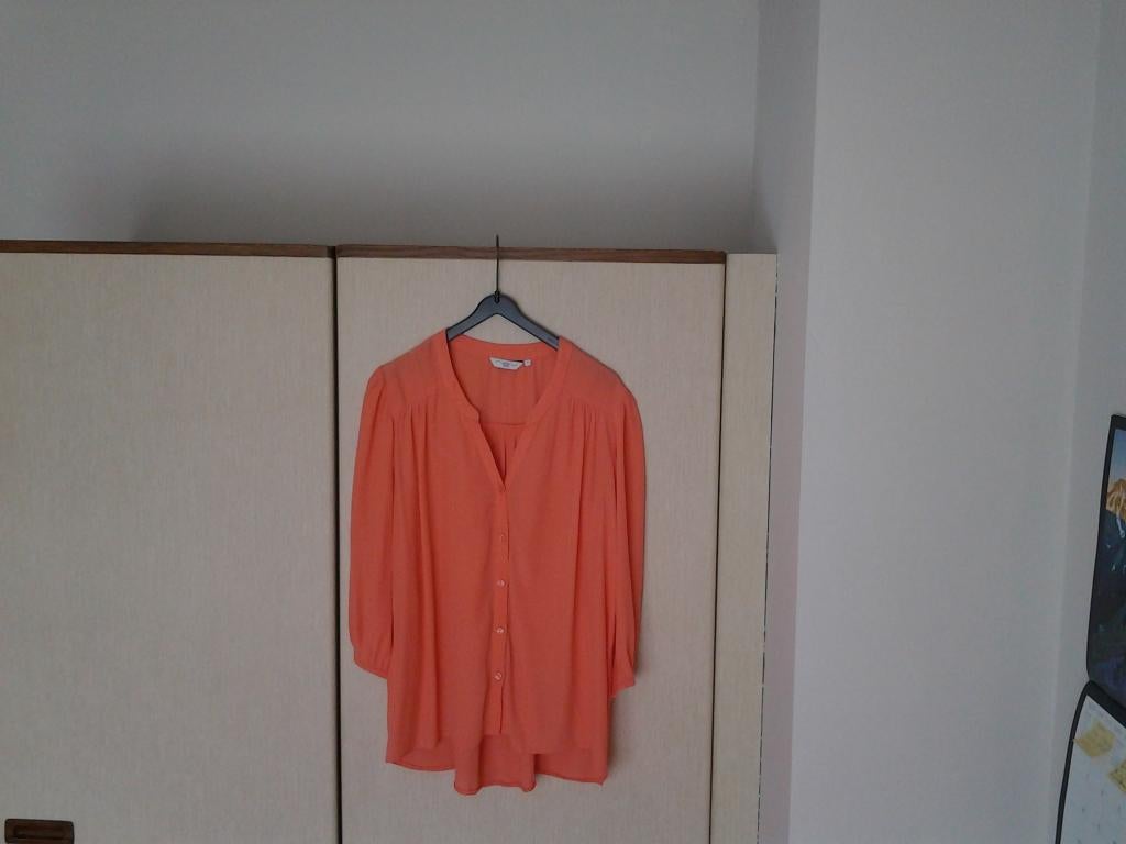 Chemisier orange corail, Vêtements | Femmes, Taille 38/40 (M), Enlèvement ou Envoi, Comme neuf, New look