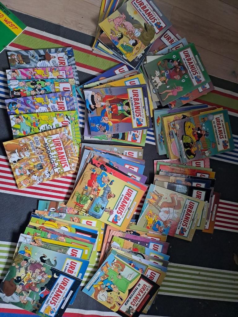 Grote collectie Urbanus strips, Enlèvement, Utilisé