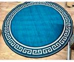 XL rond vloerkleed tapijt 200cm ronde cirkel Chinese stijl, Blauw, Rond, Ophalen of Verzenden, 200 cm of meer