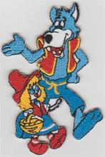 Roodkapje stoffen opstrijk patch embleem, Verzamelen, Verzenden, Nieuw