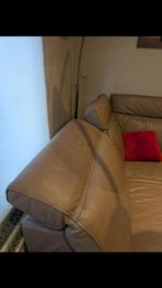 Donker beige , Afmeting zetel 285 & 225, Huis en Inrichting, Zetels | Complete zithoeken, Ophalen, Zo goed als nieuw