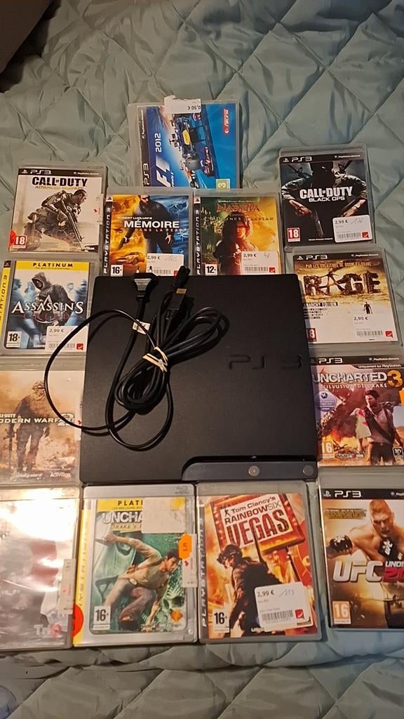 Lot de 12 jeux PS3 complets TBE - Jeux vidéo