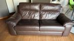 Canapé cuir véritable, Enlèvement, Comme neuf, Cuir