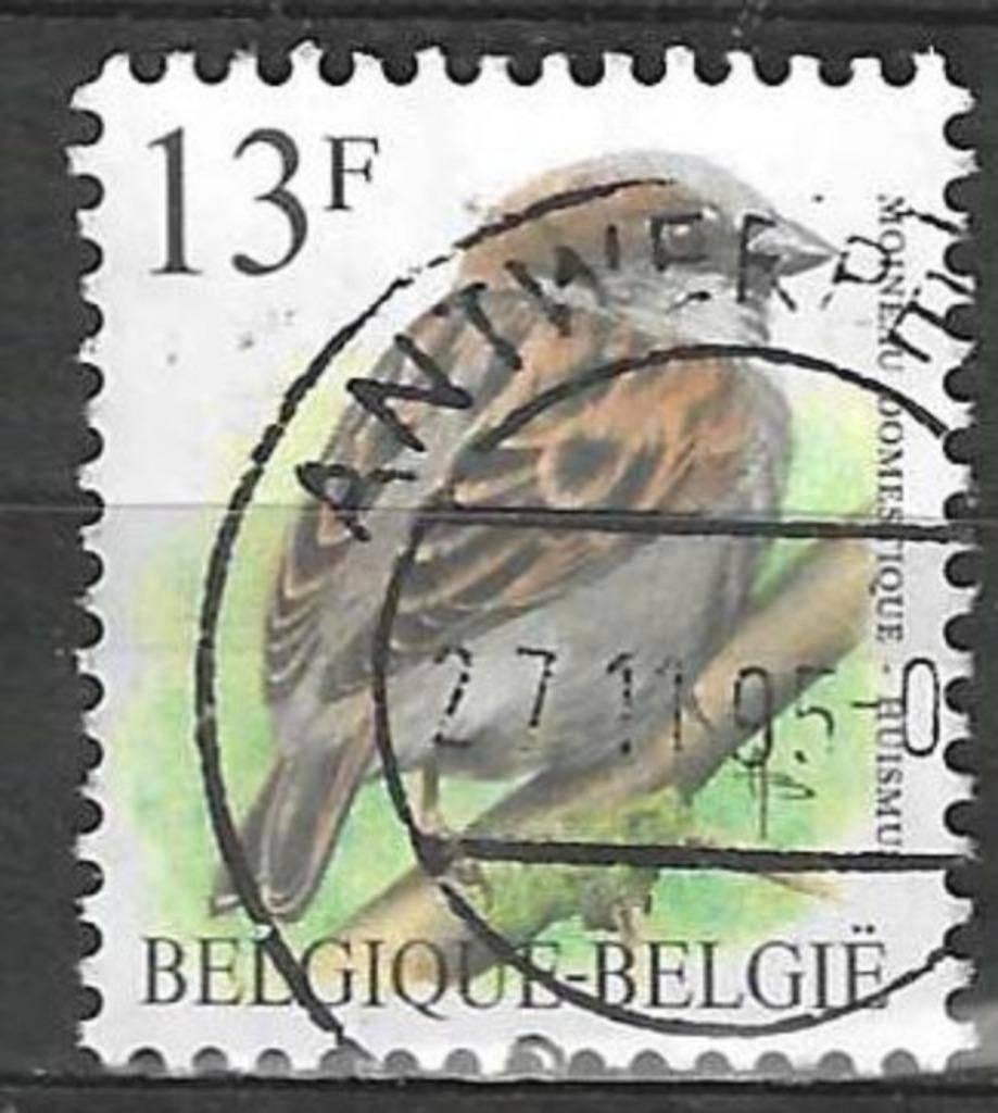 Belgique 1994 - Yvert/OBP 2533 - Buzin - Huismus (ST), Timbres & Monnaies, Envoi, Affranchi, Oblitéré, Véhicules