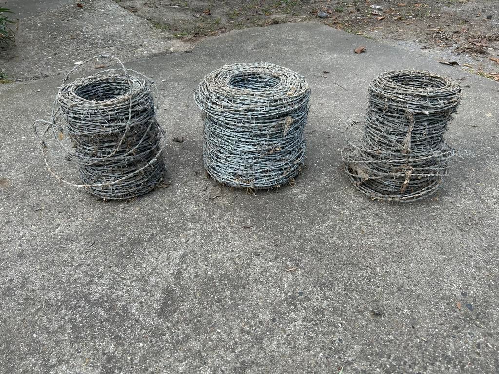 Prikkeldraad, Ophalen, Gebruikt, Prikkeldraad