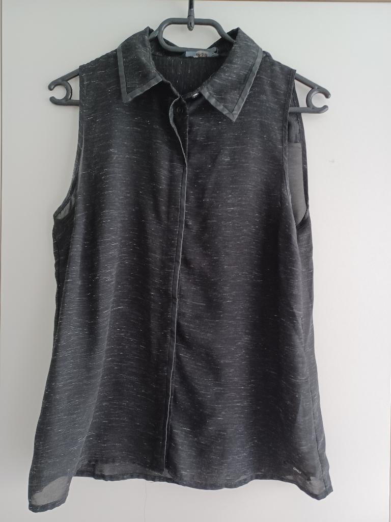 Zwart topje, maat 36 - Only, Kleding | Dames, Topjes, Ophalen, Only, Zwart, Zo goed als nieuw