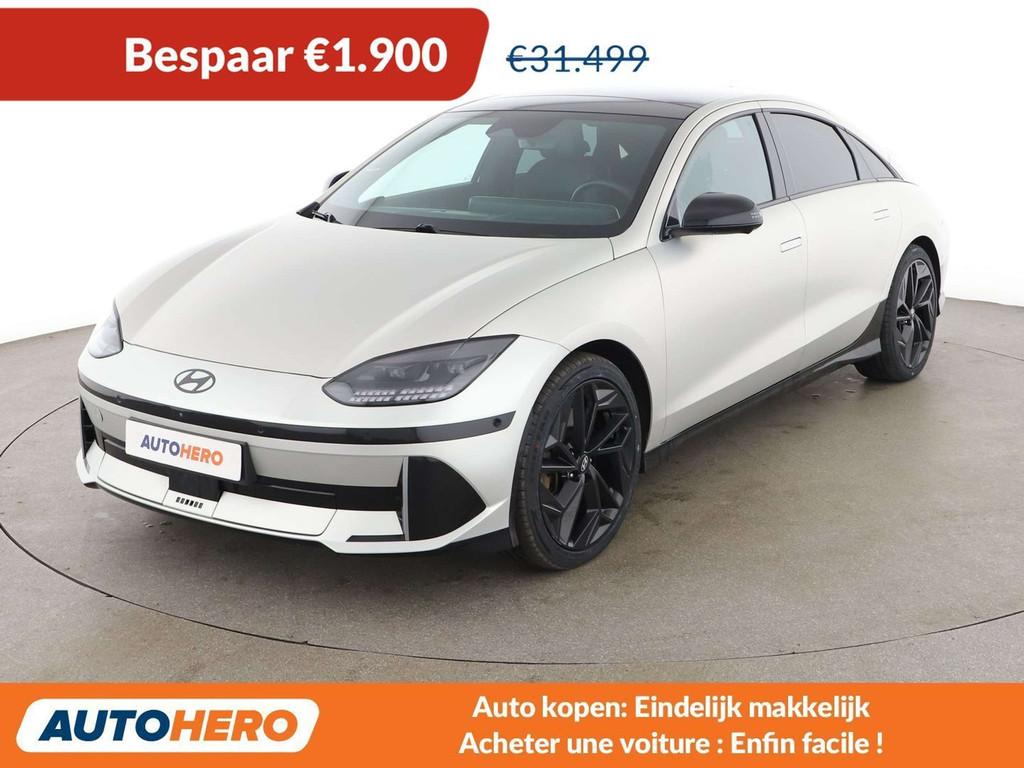 Hyundai IONIQ 6 electric drive 239 kW First Edition 4WD, Autos, Hyundai, Achat, 4 portes, 2096 kg, Noir
